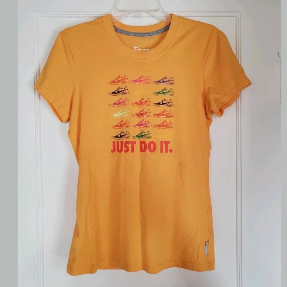 🧿5/$20🧿Nike Womans Dri-Fit Cotton Tee Small